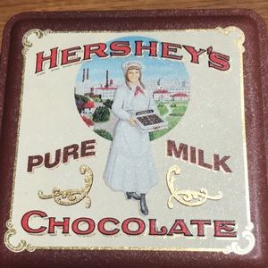 Vintage Hersheys chocolate tin 1992